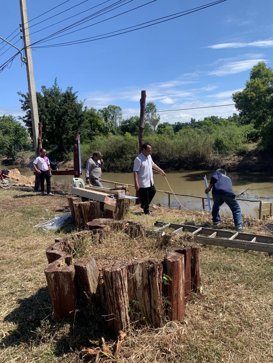 วันที่ 31 ตุลาคม 2568 นายสมควร ระเเพงศรี นายกเทศมนตรีตำบลยางชุม พร้อมด้วย นางสาวรัชนี บุบผาชื่น รองนายกเทศมนตรีตำบลยางชุม นางสนิท ม่วงสุราฎร์ เลขานุการนายกเทศมนตรี นายธวัช บุติพันคา สมาชิกสภาเทศบาล นายธนชาติ มาบุญ สมาชิกสภาเทศบาลตำบลยางชุม นายลือชัย ศรีนารา สมาชิกสภาเทศบาลตำบลยางชุม ลงพื้นที่จัดเตรียมสถานที่ลอยกระทง ณ หนองทางควาย