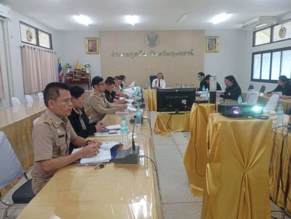 วันจันทร์ที่ 8 ธันวาคม 2568 เวลา 09.30 น. นายสมควร ระแพงศรี นายกเทศมนตรี มอบหมายให้นางสาวรัชนี บุบผาชื่น รองนายกเทศมนตรีและนายภาณุวัฒน์ ขาวขันธ์ เจ้าพนักงานป้องกันฯชำนาญงานเข้าร่วมประชุมคณะกรรมการให้ความช่วยเหลือผู้ประสบภัยพิบัติอำเภอ(ก.ช.ภ.อ.) อำเภอกุดจับ จังหวัดอุดรธานี ครั้งที่ 3/2568  ณ ห้องประชุมที่ว่าการอำเภอกุดจับชั้น 3 จังหวัดอุดรธานี 