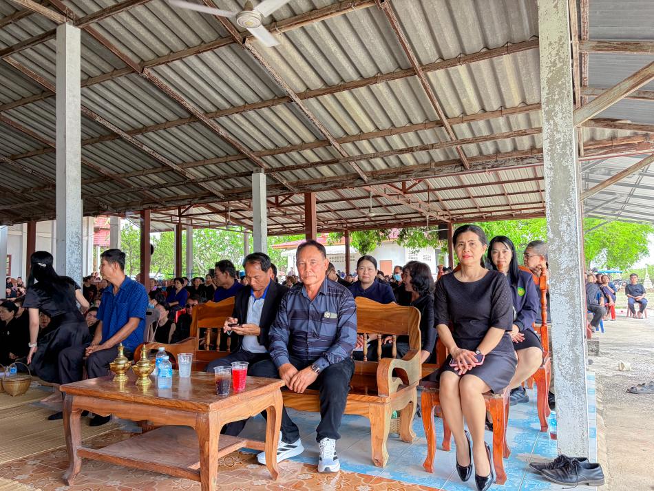  วันที่ 30 เมษายน 2569 นายสมควร ระเเพงศรี นายกเทศมนตรีตำบลยางชุมพร้อมด้วย คณะผู้บริหาร สมาชิกสภาฯ หัวหน้าส่วนราชการ ข้าราชการ พนักงานเทศบาล ร่วมณาปนกิจ นายบดินทร์ คะโสธร ซึ่งลูกชายของ นายนิยม คะโสธร  รองประธานสภาเทศบาลตำบลยางชุม