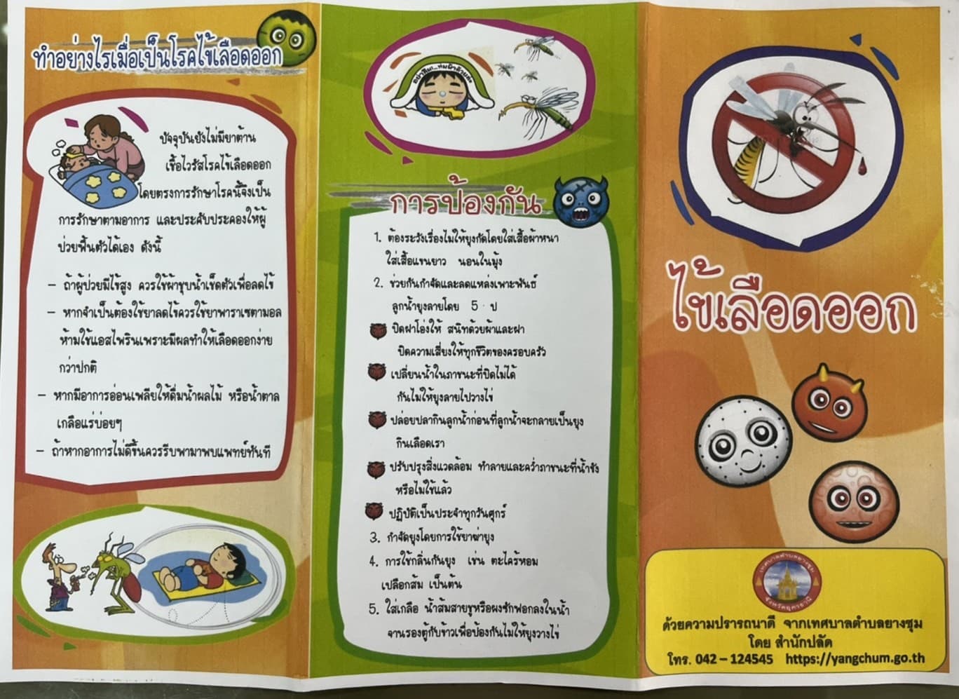 การป้องกันโรคไข้เลือดออก